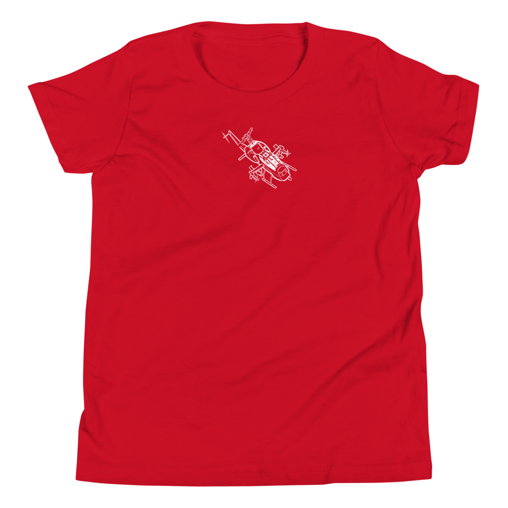 Bell AH-1 Cobra Gunship 4 Youth T-Shirt 
