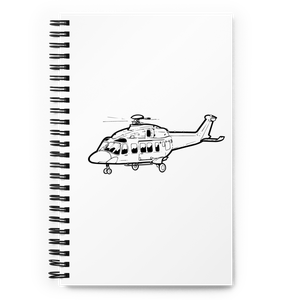 Leonardo AW189 Helicopter Notebook
