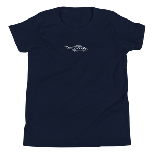 Super Frelon French Naval Workhorse Youth T-Shirt