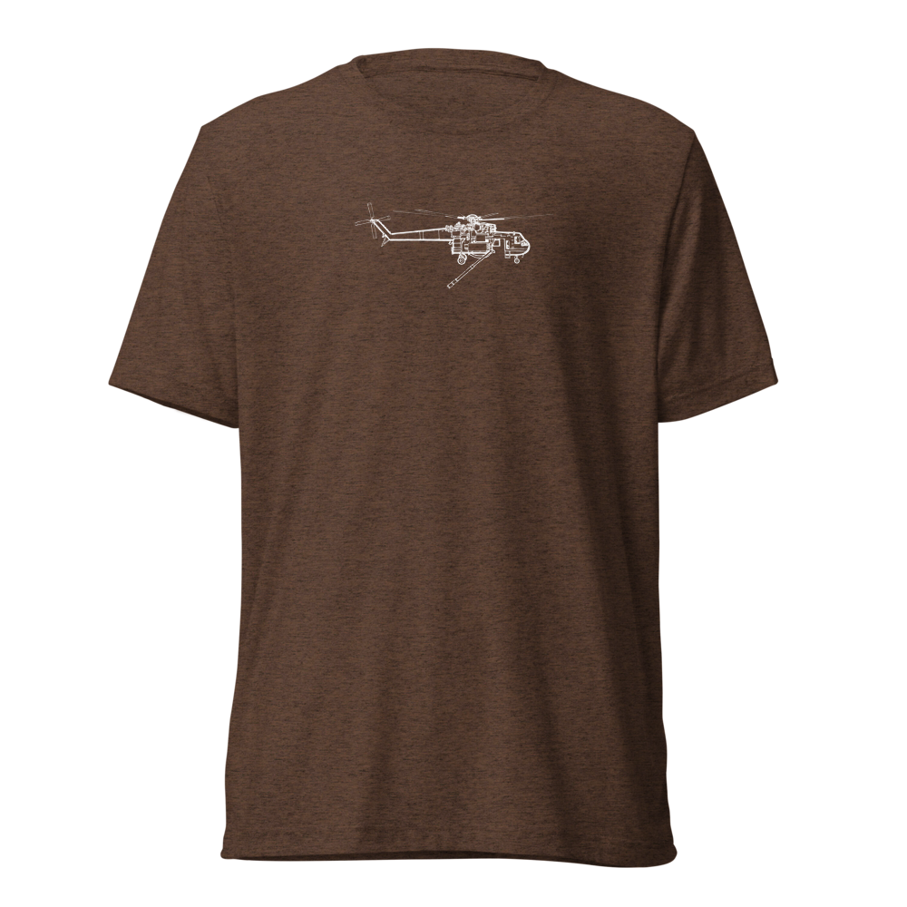 Erickson S-64 Air-Crane Tri-blend T-Shirt 