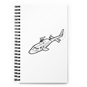 Bell 222 Light Helicopter Notebook