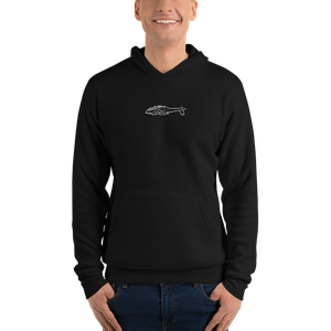 Lockheed AH-56 Cheyenne Attack Helicopter Bella + Canvas Hoodie