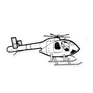 MD520N NOTAR Helicopter Sticker