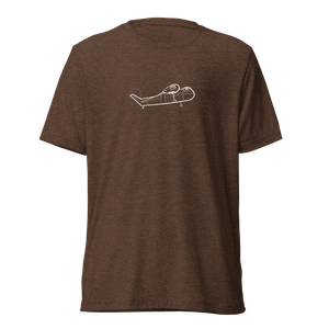 Sikorsky H-37 Mojave Heavy-Lifter Tri-blend T-Shirt
