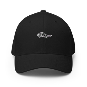 Sikorsky SH-3 Sea King Helicopter Flexfit Hat