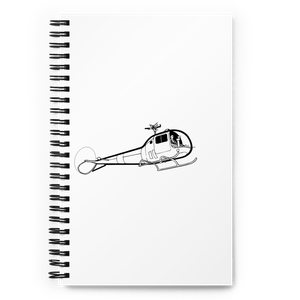 Bell 47J Classic Helicopter Notebook