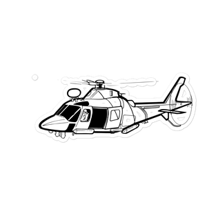 MH-68 Stingray Coast Guard Interceptor Sticker