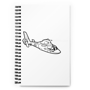 HH-65 Dolphin Coast Guard Hero Notebook