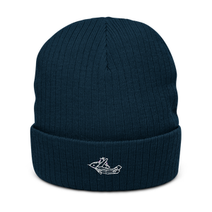 Carter Aviation's Revolutionary Copter Atlantis Recycled Cuffed Beanie