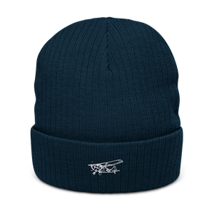 Cessna Bird Dog - Military Scout Atlantis Recycled Cuffed Beanie