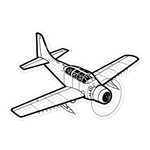 Douglas AD-5 Skyraider Multi-Role Marvel Sticker