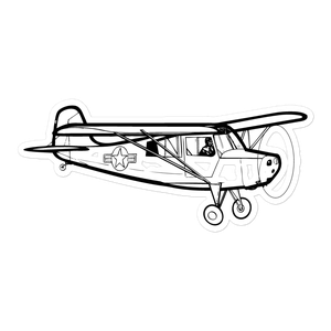 Aeronca L-16 Military Workhorse Sticker