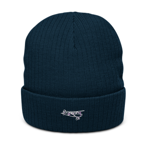 Aeronca L-16 Military Workhorse Atlantis Recycled Cuffed Beanie