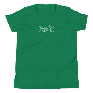 Fairchild R4Q Boxcar - Military Transport Youth T-Shirt