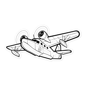 Grumman JRF Goose - Versatile Amphibian Sticker