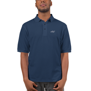 Grumman JRF Goose - Versatile Amphibian Port Authority Embroidered Polo Shirt