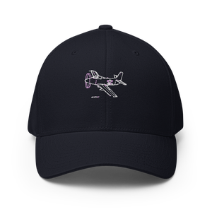 Douglas A2D Skyshark - Naval Innovator Flexfit Hat