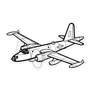 Lockheed P-2 Neptune Maritime Patrol 2 Sticker