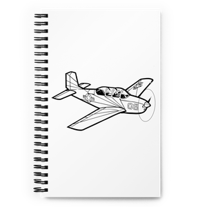 Beechcraft T-34B Mentor - Military Trainer Notebook