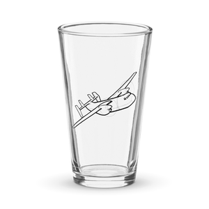 Carrier Onboard Delivery Champion  Shaker Pint Glass