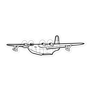 Martin Mars Flying Boat Sticker
