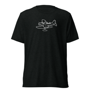 Vought OS2U Kingfisher - WWII Scout Tri-blend T-Shirt