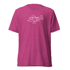 Vought OS2U Kingfisher - WWII Scout Tri-blend T-Shirt