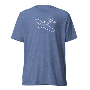 Grumman F6F Hellcat - WWII Dominator 2 Tri-blend T-Shirt