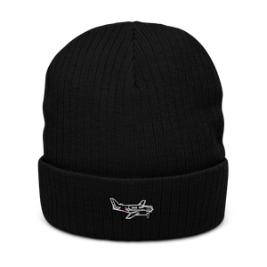 Beechcraft T-44 Pegasus Trainer Atlantis Recycled Cuffed Beanie