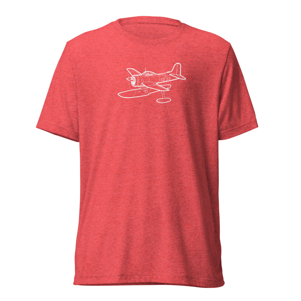 Curtiss SC-1: Naval Versatility Tri-blend T-Shirt 