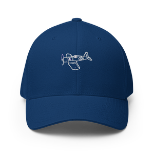 Vought F4U Corsair - The Bent Wing Bird Flexfit Hat