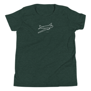 Douglas R4D Military Workhorse Youth T-Shirt