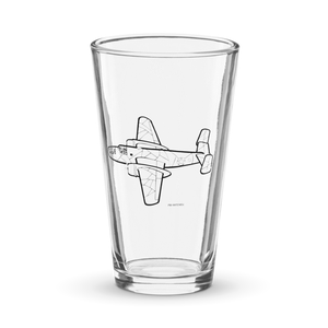 PBJ Mitchell: Versatile Warbird  Shaker Pint Glass