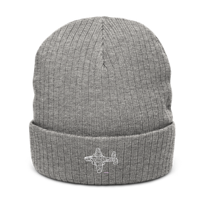 PBJ Mitchell: Versatile Warbird Atlantis Recycled Cuffed Beanie