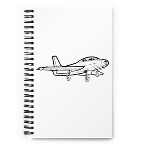 Fuji T-1 Jet Trainer Notebook