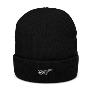 Mitsubishi F-2 Fighter Atlantis Recycled Cuffed Beanie