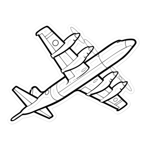 Lockheed Martin P-3C Orion - Maritime Guardian Sticker