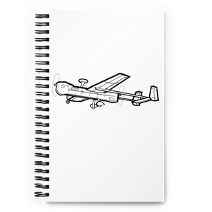 MQ-5B Hunter Reconnaissance UAV Notebook