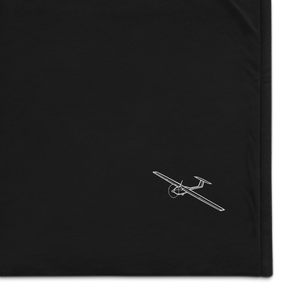 Lockheed Stalker UAV Port Authority Embroidered Premium Sherpa Blanket