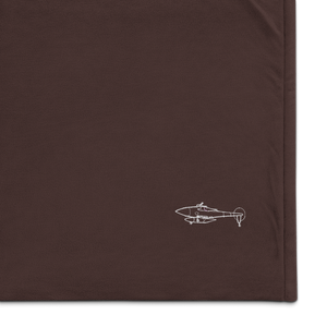 Boeing A160 Hummingbird UAV Port Authority Embroidered Premium Sherpa Blanket