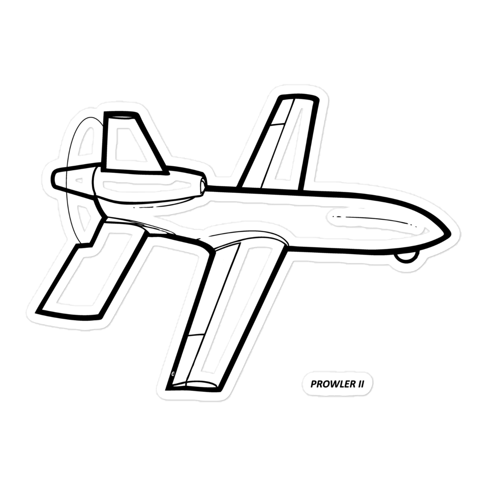 Prowler II UAV Sticker 