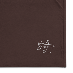 Prowler II UAV Port Authority Embroidered Premium Sherpa Blanket