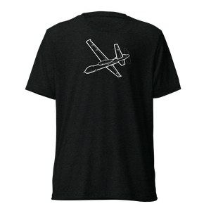 General Atomics Ikhana UAV Tri-blend T-Shirt