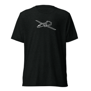 Northrop Grumman Firebird UAV Tri-blend T-Shirt