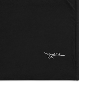 General Atomics Predator XP UAV Port Authority Embroidered Premium Sherpa Blanket