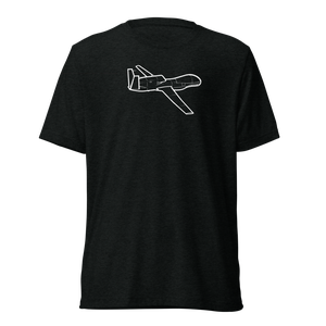 Global Hawk High-Altitude UAV Tri-blend T-Shirt