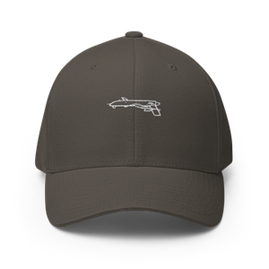 General Atomics I-GNAT 750 UAV Flexfit Hat