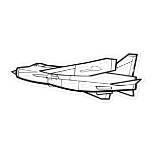 BAC Lightning Supersonic Defender 2 Sticker