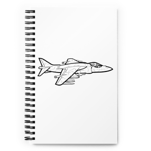 GR.7 Harrier Jump Jet Notebook