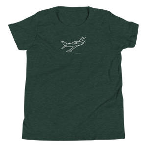 Aermacchi SF.260 Trainer and Aerobatic Aircraft Youth T-Shirt